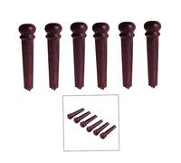 UPKOCH Set Di Piroli Per Corde Per Chitarre Acustiche Piroli Di Ricambio Per Chitarra Folk Senza Bisogno Di Attrezzi
