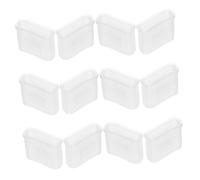 UPKOCH Set Di Protezioni Per Fischietti Da 12 Pezzi Coperture Protettive Per Allenatori Comoda Impugnatura in Plastica Protezione Per Il Naso Per Partite Di Calcio E Football