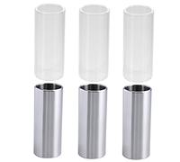 UPKOCH Slide Guitar Medium Bottleneck in E Acciaio Inossidabile Per Chitarra Acustica