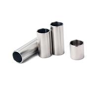 UPKOCH Slide per Chitarra in Acciaio Inossidabile Argento alla Ruggine ai Graffi Misure 28mm, 51mm, 60mm e 70mm Set 4 Pezzi Adatto per Chitarre Acustiche ed Elettriche