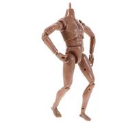 UPKOCH Soldato Articolato Figure Azione Umana Burattino D'azione in Miniatura Disegnare Figure Del Manichino Dell'artista Abs Beige