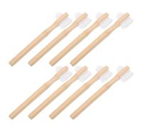 UPKOCH Spazzolino per protesi dentaria da 8 pezzi: spazzolino da denti per protesi dentaria in nylon rigido a doppia testa angolata per la pulizia di dentiere - Prodotti per la pulizia di apparecchi