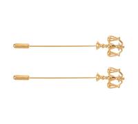 UPKOCH Spilla da Bavero Dorata a Forma di Bilancia della Giustizia Set 2 Pezzi in Metallo Resistente Fibbia Sicura Accessorio Formale per Avvocati Giudici e Abbigliamento