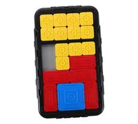 UPKOCH Strada di Huarong Giochi per giocattolo cerebrale Mind puzzle per adolescenti giocattoli puzzle logici Giochi di pensiero puzzle scorrevole plastica Black