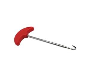 UPKOCH Stringilacci Riduce la Fatica della Mano in Metallo e Plastica per Scarpe Impugnatura Ergonomica Curva Antiscivolo Adatto per Lacci Elastici Sportivi e Scarpe da Hockey