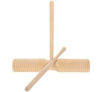 UPKOCH Strumento a Percussione Guiro in Legno per con Musicale Educativo per Insegnare Ritmo Strumento Facile da Usare per Lezioni