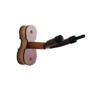 UPKOCH Supporto Da Parete Per Violino Dedo 2 Pezzi Base in Legno Facile Da Installare Per Violino O Viola