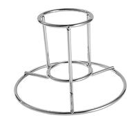 UPKOCH Supporto per Arrostire Pollo Portatile e Multifunzionale Graticola Barbecue per Outdoor Camping e Picnic Struttura Stabile per Cottura Uniforme