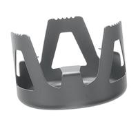 UPKOCH Supporto Riporre di e in Bruciatore Argento Alluminio per Lega Resistente ad Alte Temperature Facile da Campeggio e Sopravvivenza Outdoor