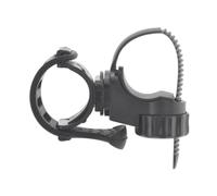 UPKOCH Supporto Torcia Bici con Morsetto Montaggio Rapido e Rotazione Portafaretto Resistente in Plastica Dura e Gomma per Manubrio Bici per Notturno e Oscurità