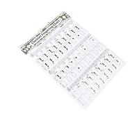 UPKOCH Tabella Del Clarinetto 1 Pz Guida Allapprendimento Degli Accordi Per Clarinetto Stampa E Lavorazione Meticolose