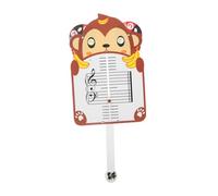UPKOCH Tabellone Didattico Musicale Forma Scimmia con Carte Flash per Lavagna Portatile per Teoria Musicale e Pratica Pianoforte Educativo per Apprendimento Cognitivo e Riconoscimento