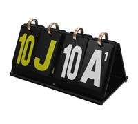 UPKOCH Tabellone segnapunti Manuale: tabellone segnapunti Portatile da Tavolo con contatore a 4 cifre per Giochi di Carte, Biliardo, Pong, Baseball, Calcio e Sport.