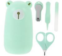 UPKOCH Tagliaunghie Per Ragazzo Ragazza Ragazza Forbice Di Sicurezza Kit Per Manicure e Pedicure Per Ragazzo Strumenti Per Unghie Piccole Accessori Per Cura Del