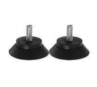 UPKOCH Tappetini Antiscivolo per Tapis da Corsa 2 Pezzi, Cuscinetti Ammortizzatori di Livellamento per Attrezzature Fitness, Protezione Pavimento e Riduzione Vibrazioni per Allenamento