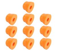UPKOCH Tappi di Sicurezza per Bulloni Parco Giochi, Copridadi in Plastica Arancione, Set da 10 Pezzi, Protezione Attrezzature Bambini per Scivoli e Altalene All'aperto