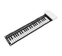 UPKOCH Tastiera Musicale Arrotolabile in Silicone Elettronica Tasti per Principianti Pieghevole e Portatile per Viaggi e Pratica all Aperto