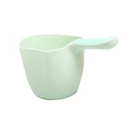 UPKOCH Tazza da Bagno Verde per Cucchiaio per Shampoo e Risciacquo per Bagnetti e Giochi Acquatici Realizzata Premium con Accessorio Pratico per La Doccia Dei