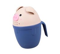 UPKOCH Tazza per Shampoo a Cascata a Forma di Maiale per Bambini Capacità per Bambini E Bambine con Design a Cartoni Animati con Manico per Tazza da Bagno Cucchiaio per Baby Shower
