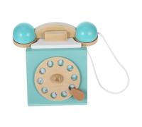 UPKOCH Telefono Antico Telefoni Vecchio Telefono Retro Gumball Console Jitterbug Finto Telefono Fisso Flipper Vintage Macchina Portatile Palline Telefono In Legno Giocattolo Giocattolo