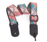 UPKOCH Tracolla Ukulele Stile Bohemien con Testa Nera e Chiodo Fissaggio Durevole Accessorio Robusto per Principianti e Professionisti