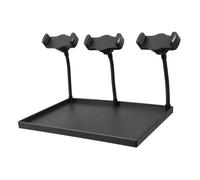 UPKOCH Vassoio Porta-microfono Con Supporto Per Schede Audio e Smartphone Treppiede Multifunzionale Per Dirette Live e Streaming Realizzato Resistente Facile Da Installare e Portatile