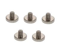 UPKOCH Viti Ad Anello Per Tromba Set Da 5 Pezzi in Argento, Ricambi Professionali Leggeri e Durevoli, Accessori Per Strumenti Musicali Per Uso Personale e Professionale