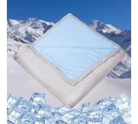 Uplayteck Coperta Estiva Fresca 150X200cm, Coperta Rinfrescante Arc-Chill Q-Max>0,44 per Disponibilità in più Stagioni, 2 Lati Traspirante Morbido con non Sporca Facilmente per Sonno, Divano e Casa