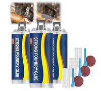 Upliftjoys Enhanced Casting Glue - Metal Repair Glues Heavy Duty, Strong Foundry Glue, High Temperature Resistant, Long Lasting, Magic Welding Glues for Metals Defects & Repairs (3)