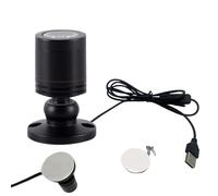 Uplights - Piccoli faretti per interni, da pavimento, a LED, alimentati da USB, proiettore di gioielli dimmerabili per display di arte da parete, opere d'arte, foto