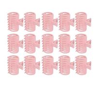 UPLORY 15pcs Conjunto de rizador de rizadores, plástico para el cabello de cabello Arreglo de sujeción de sujeción