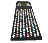 Uplory Foot Massage Mat,Reflexology Stone,Foot Accupoints Masssae Mat,Feet Walk Massager Home Health Care for Acupressure Relaxes The Nerve Ache Ease Tiredness of The Muscle