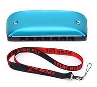 Uplory Harmonica 7 Hole Mini Blues Student Adult Proppionner Playing Color Organ Buth Strumento (D Key)