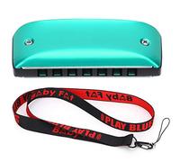 Uplory Harmonica 7 Hole Mini Blues Student Adult Proppionner Playing Color Organ Buth Strumento (D Key)