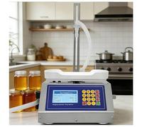 UPLTOE Imbottigliatrice Automatica per Olio, riempitrice quantitativa per liquidi viscosi, Macchina riempitrice Digitale di liquidi, Macchina riempitrice di Oli Cosmetici, per Vino, Olio, Profumo
