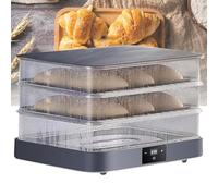 UPLTOE Macchina per la lievitazione elettrica da 40 Litri, Contenitore per la lievitazione del Pane Multifunzione, con Controllo di Tempo e Temperatura,per la Produzione Pane e Yogurt