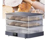 UPLTOE Scatola per lievitazione del Pane da 40 Litri,Macchina elettrica per lievitazione dell'impasto,20-45 °C,Temperatura Regolabile,Controllo del Tempo,fermentazione Uniforme,per casa