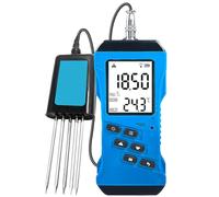 UPLTOE Tester del Terreno, Misuratore di umidità del Terreno/Misuratore di PH/Intensità della Luce Solare/Test di Fertilità del Terreno, per Giardino, Fattoria,La Cura del Prato