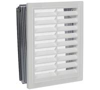 Upmann 50166 - Griglia di ventilazione artificiale, 15 x 20 m, telaio e piastrella, colore: Bianco