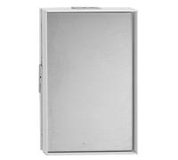 Upmann Cornice per Piastrelle in PVC, Bianco, 309 x 409 mm, 80723, Weiß, Verzinkt