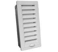 Upmann luef Tungs Griglia kunstst. 9 X 28 regolabile con einbaur. Bianco, 1 pezzi, 50143