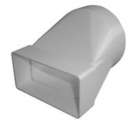 UPMANN Pezzo di transizione per condotto tondo/piatto