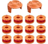 UPOICDS Per Sostituzione Bobina decespugliatore Cdiytool 6 Pezzi | per Worx WG163E/WG154E/WG157E/WG151/WG155/WG160/WG175/WA0010 Ø1,65 mm