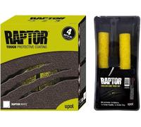 UPOL RAPTOR Rivestimento Protettivo Bianco 3,79 L + Set di Scooter e Vassoi
