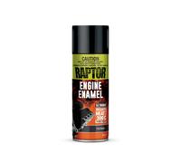 UPOL RAPTOR - Smalto per motore, Nero Opaco, Bomboletta spray, 363 ml
