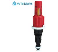Uponor Provario Vario Plus Topmeter, flussometro, distributore di plastica, 1009217