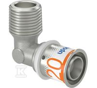 Uponor S-Press PLUS gomito filettato 20-R1/2"MT 1070533