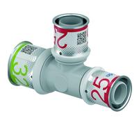 Uponor S-Press Plus PPSU - Raccordo a T composito, 32 x 25 x 25 mm