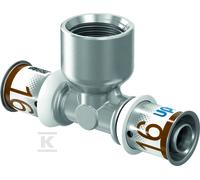Uponor S-Press PLUS Tee filettato 16-Rp1/2"FT-16 1070595