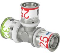 Uponor T-pezzo riduce S-Press Plus MLC 32x25x2
